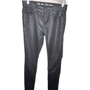 VS Victoria’s Secret midrise siren women’s pants size 6 Reg black five pocket st